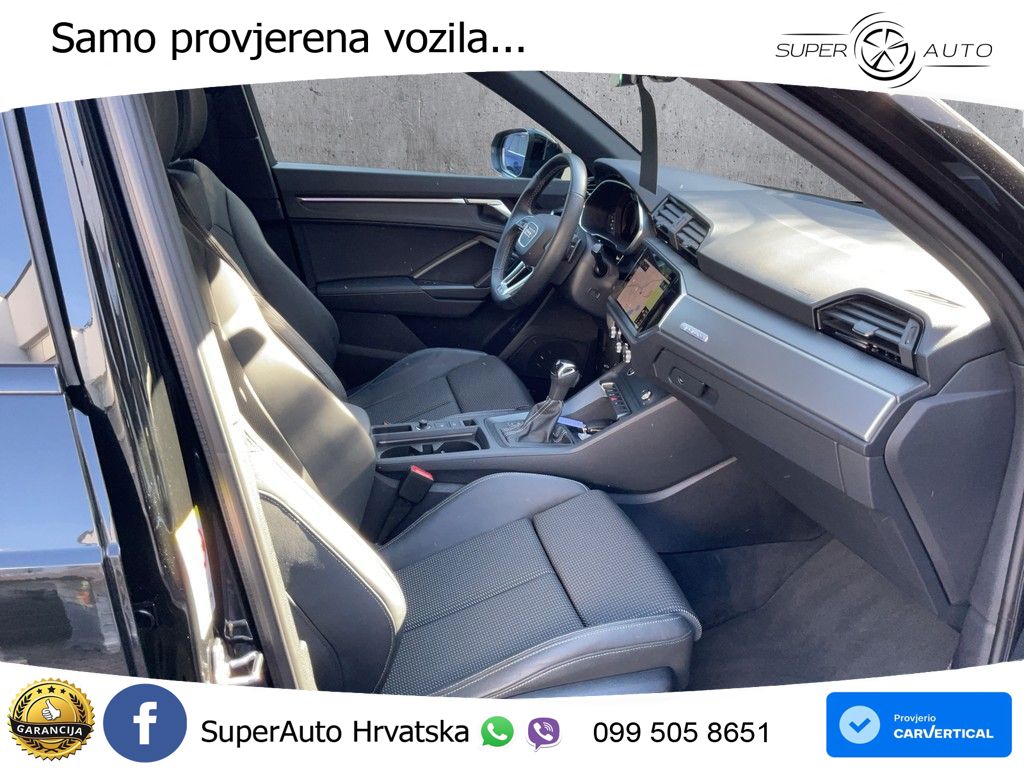Audi Q3 40 TFSI (190 KS) quattro S tronic S line LED+GR SJED+ACC