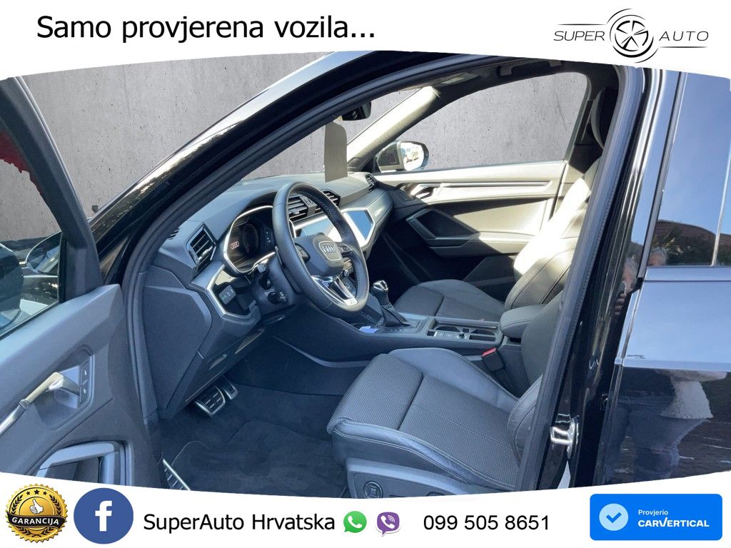 Audi Q3 40 TFSI (190 KS) quattro S tronic S line LED+GR SJED+ACC
