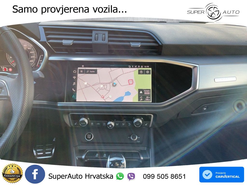 Audi Q3 40 TFSI (190 KS) quattro S tronic S line LED+GR SJED+ACC
