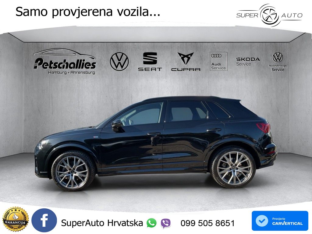 Audi Q3 40 TFSI (190 KS) quattro S tronic S line LED+GR SJED+ACC