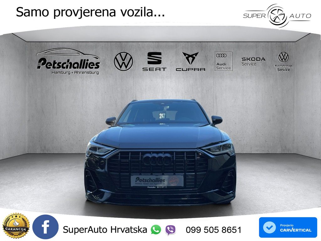 Audi Q3 40 TFSI (190 KS) quattro S tronic S line LED+GR SJED+ACC