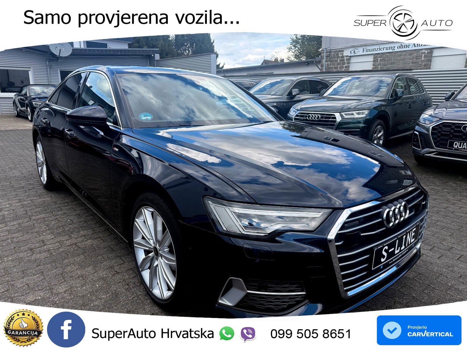 Audi A6 40 TDI (204 KS) quattro ultra S tronic S line MATRIX+GR SJED+KAM