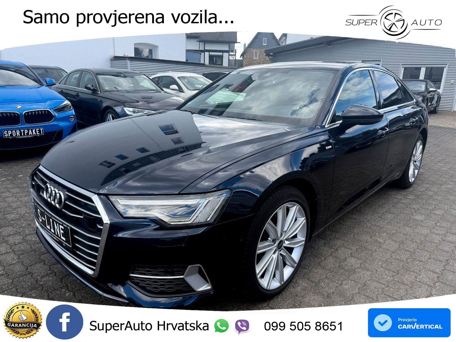 Audi A6 40 TDI (204 KS) quattro ultra S tronic S line MATRIX+GR SJED+KAM