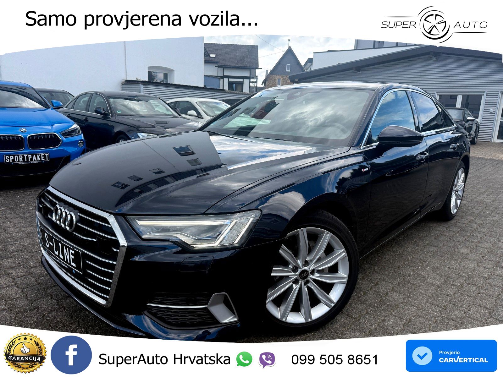 Audi A6 40 TDI (204 KS) quattro ultra S tronic S line MATRIX+GR SJED+KAM