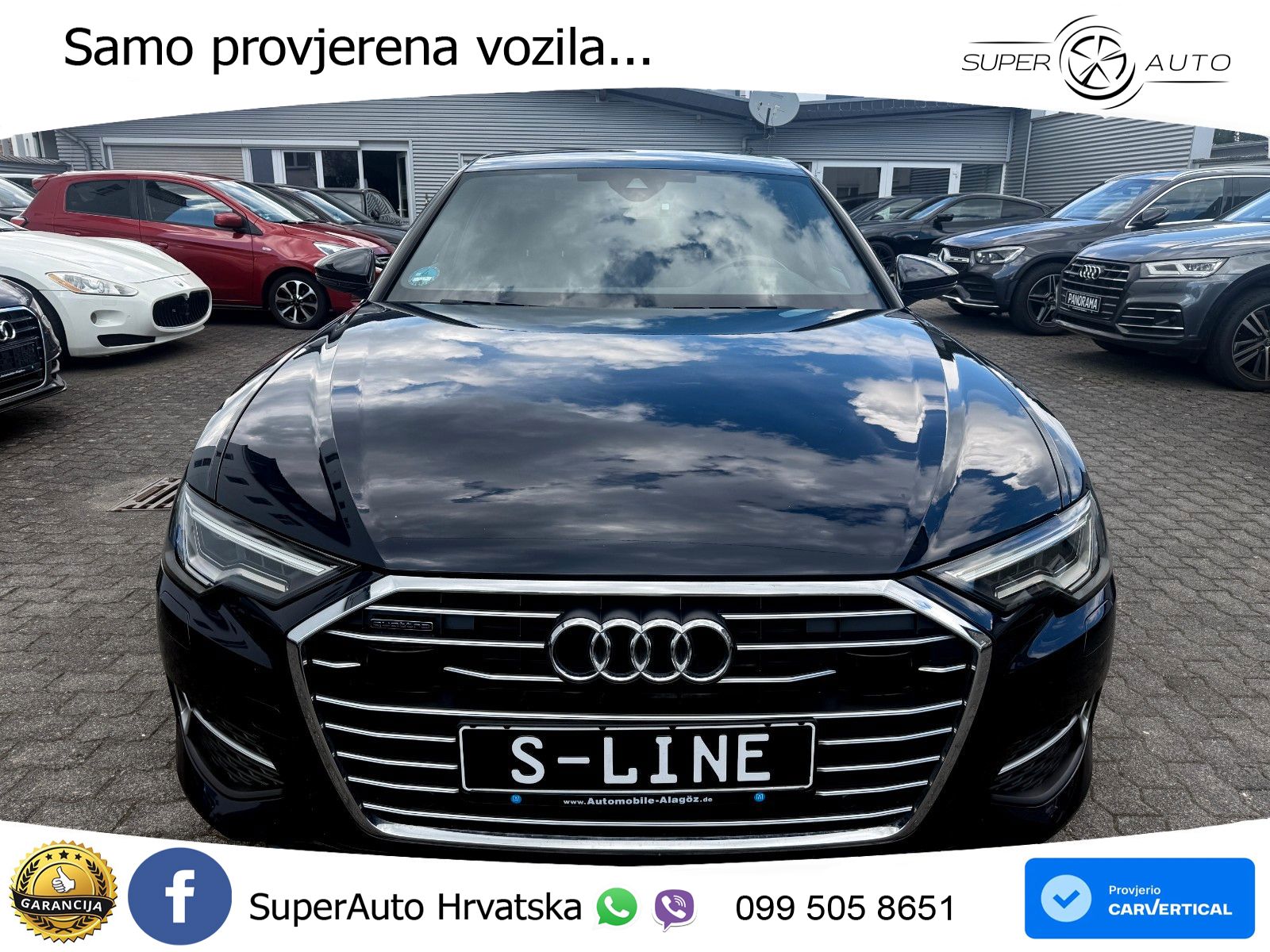 Audi A6 40 TDI (204 KS) quattro ultra S tronic S line MATRIX+GR SJED+KAM