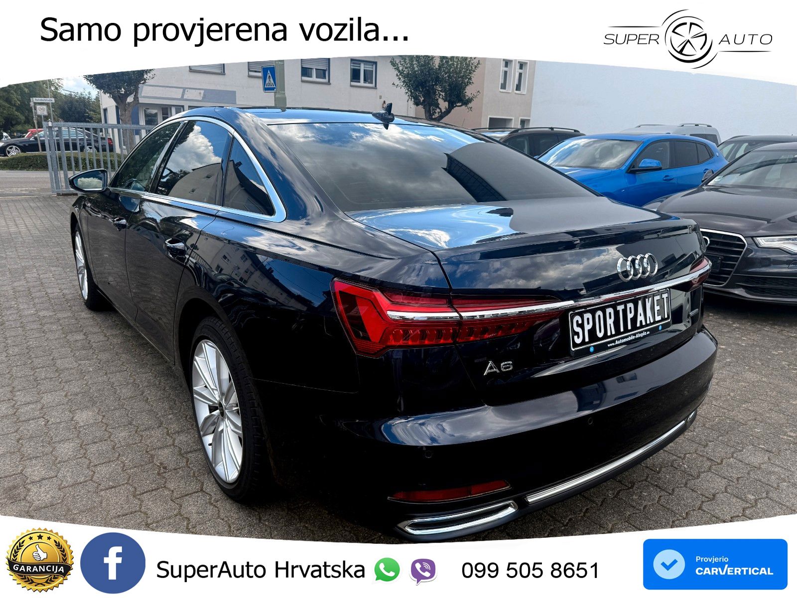 Audi A6 40 TDI (204 KS) quattro ultra S tronic S line MATRIX+GR SJED+KAM