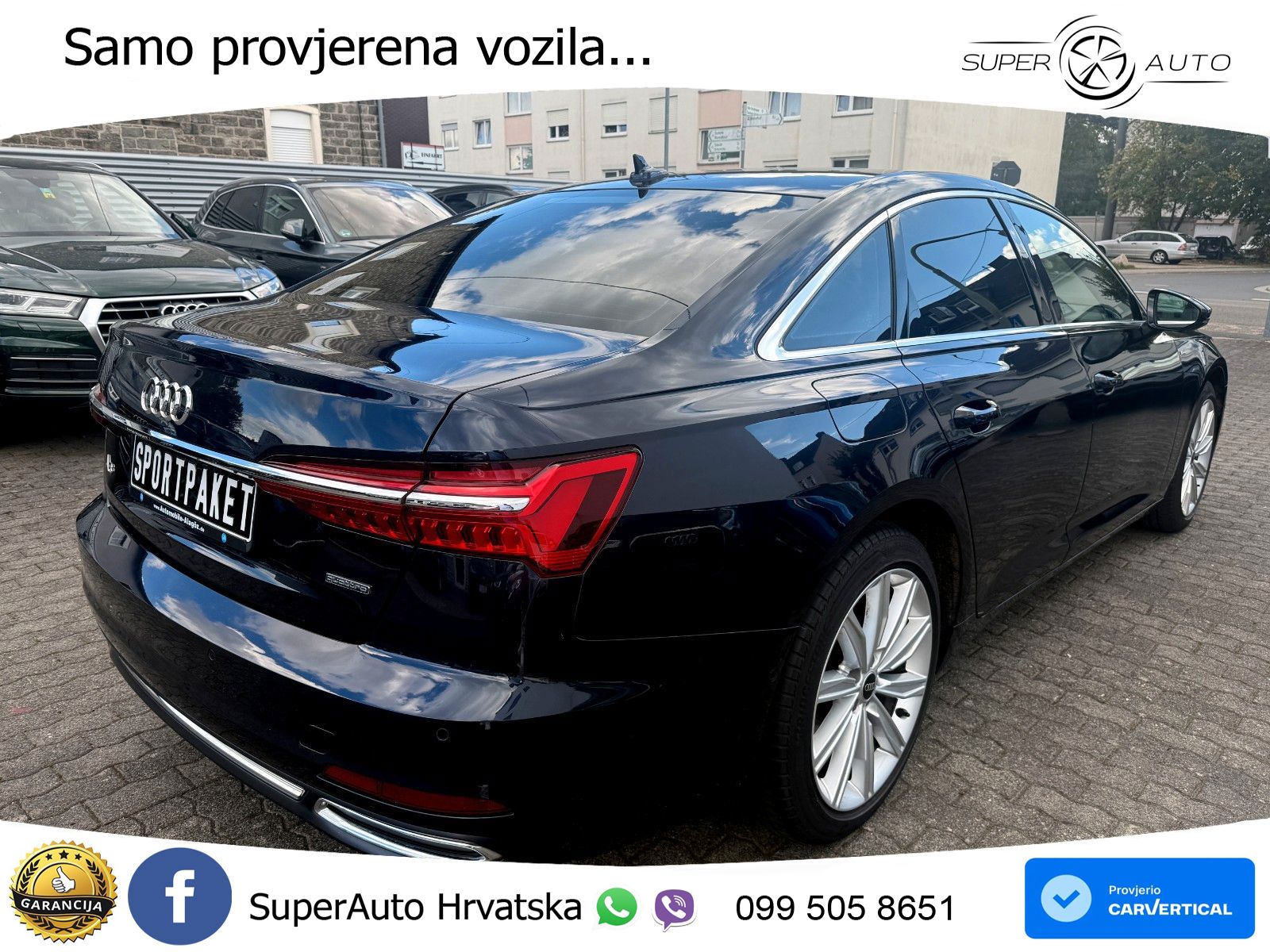 Audi A6 40 TDI (204 KS) quattro ultra S tronic S line MATRIX+GR SJED+KAM