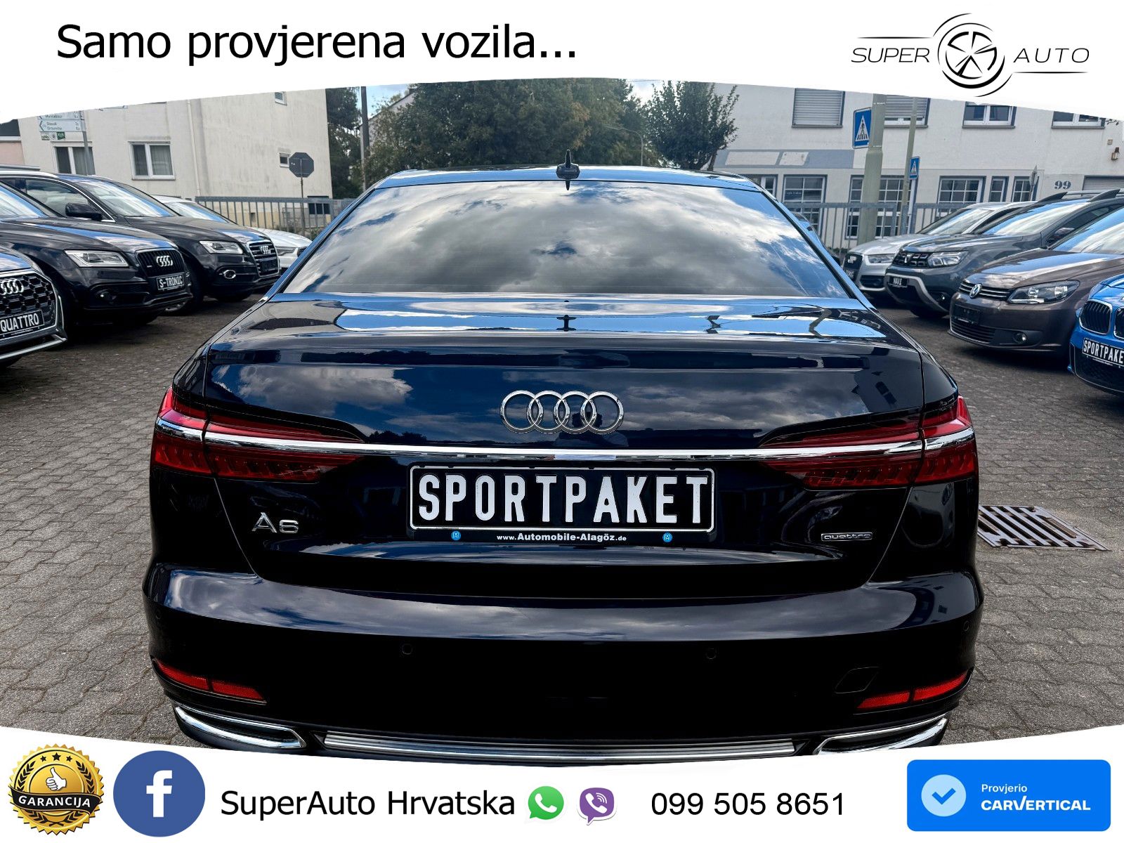 Audi A6 40 TDI (204 KS) quattro ultra S tronic S line MATRIX+GR SJED+KAM