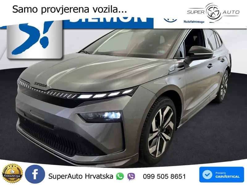Škoda Enyaq 85 82 kWh (286 KS) SportLine LED+GR SJED+ACC