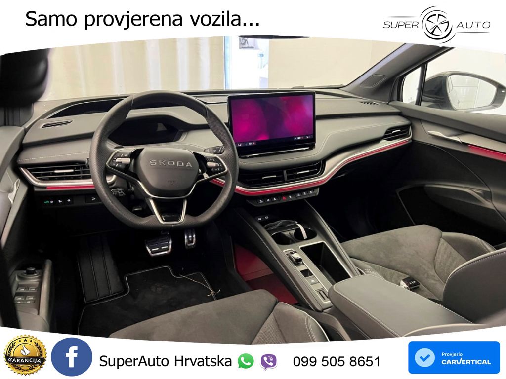 Škoda Enyaq 85 82 kWh (286 KS) SportLine LED+GR SJED+ACC