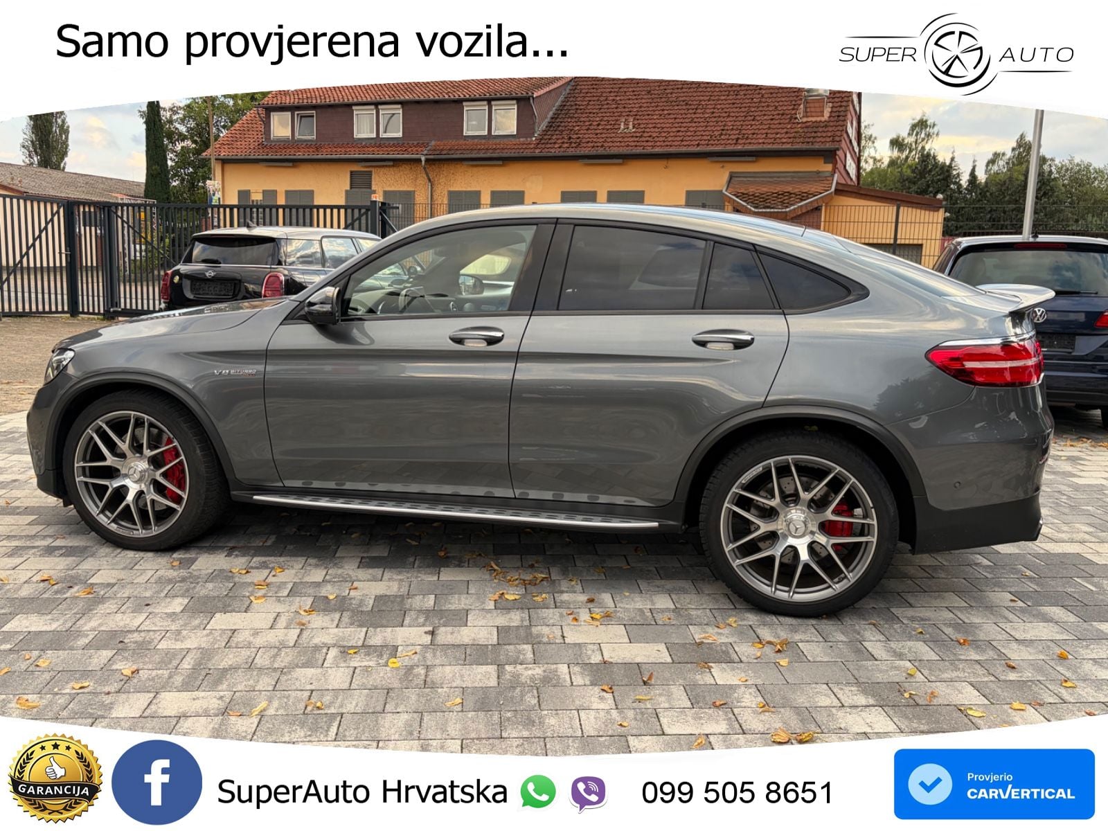 Mercedes GLC Coupe AMG 63 S (510 KS) 4MATIC+ MCT LED+GR SJED+ACC