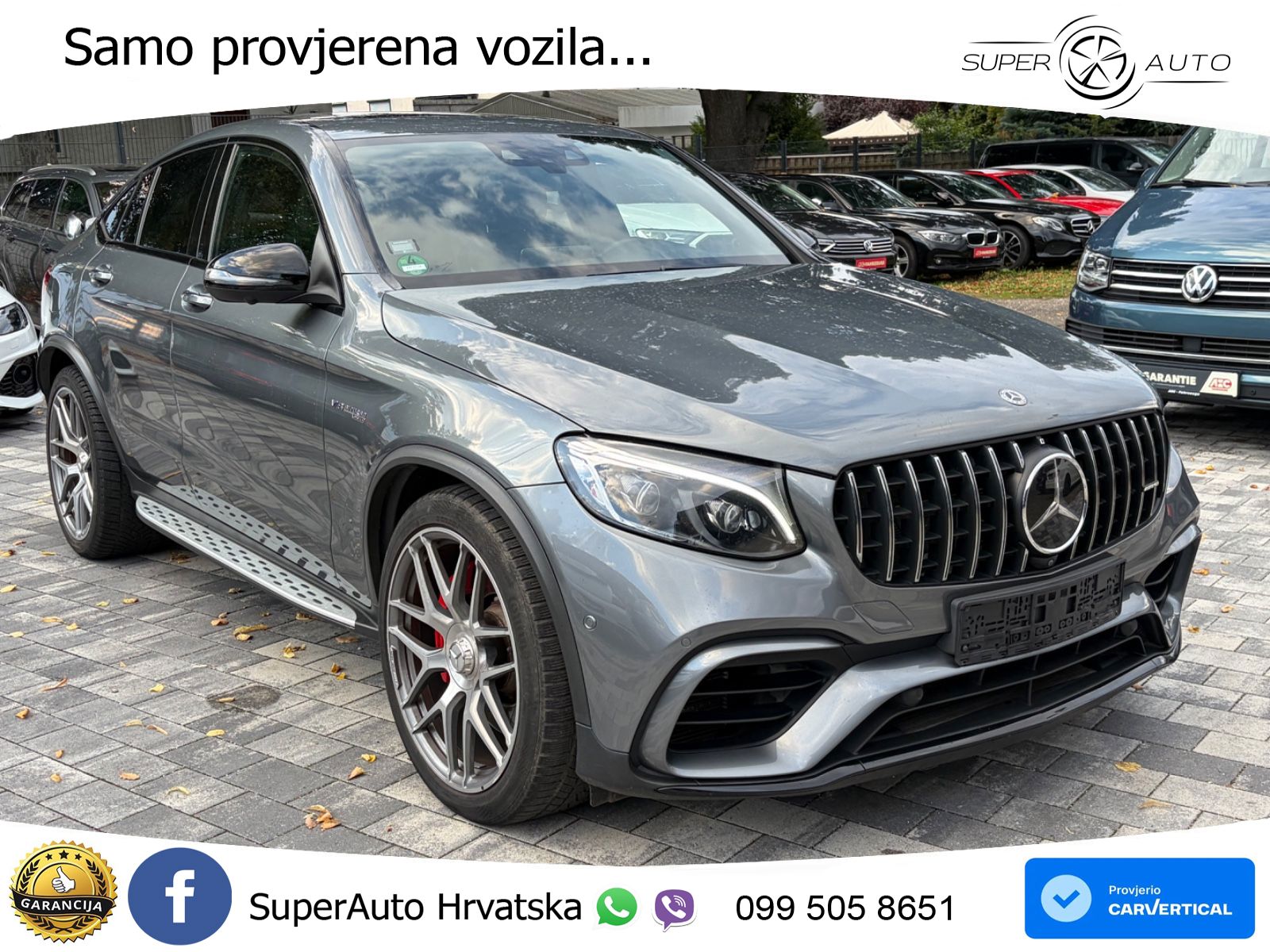 Mercedes GLC Coupe AMG 63 S (510 KS) 4MATIC+ MCT LED+GR SJED+ACC