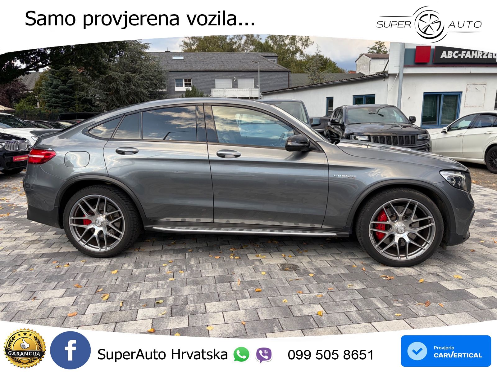 Mercedes GLC Coupe AMG 63 S (510 KS) 4MATIC+ MCT LED+GR SJED+ACC