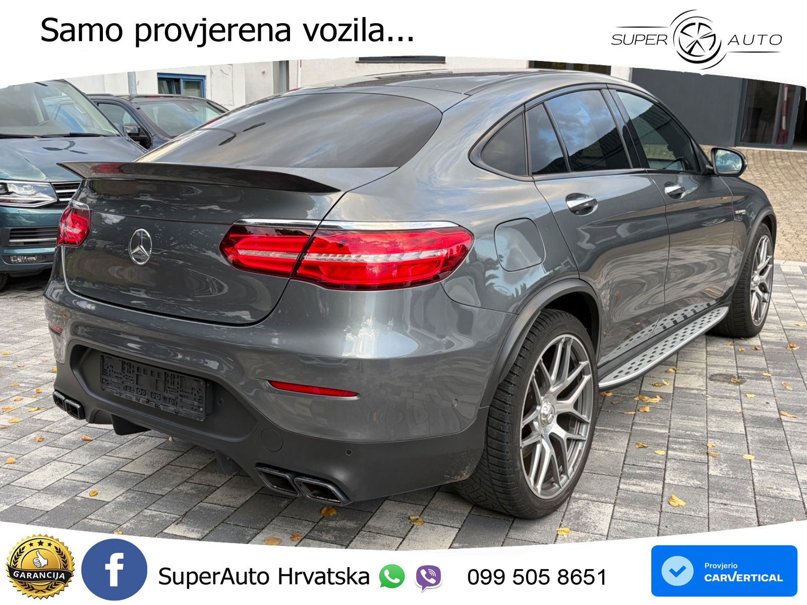 Mercedes GLC Coupe AMG 63 S (510 KS) 4MATIC+ MCT LED+GR SJED+ACC