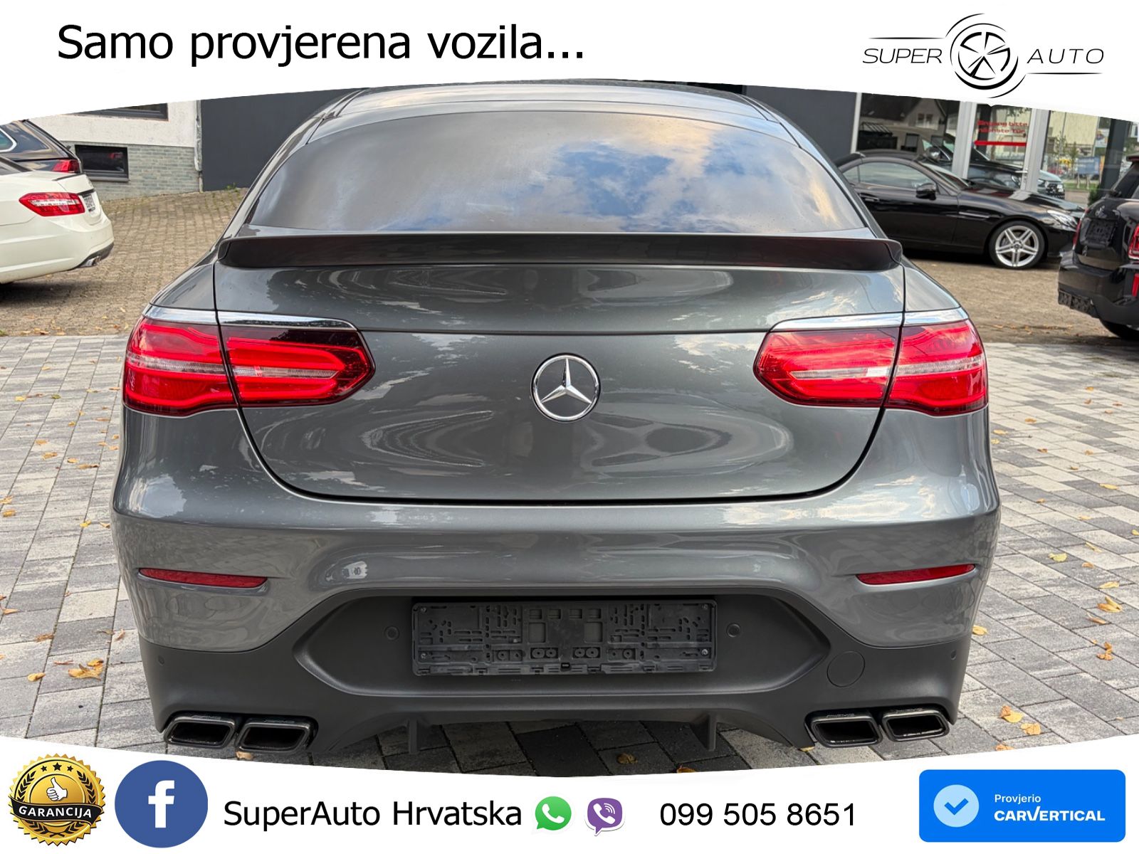 Mercedes GLC Coupe AMG 63 S (510 KS) 4MATIC+ MCT LED+GR SJED+ACC