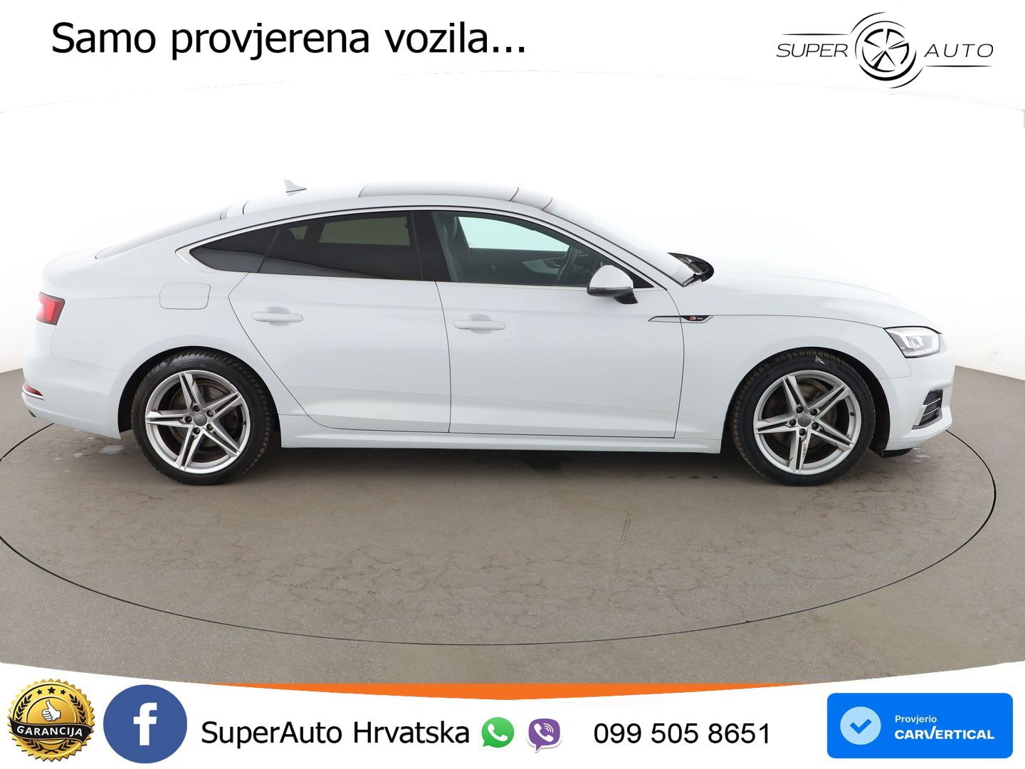 Audi A5 Sportback 40 TFSI (190 KS) S tronic S line