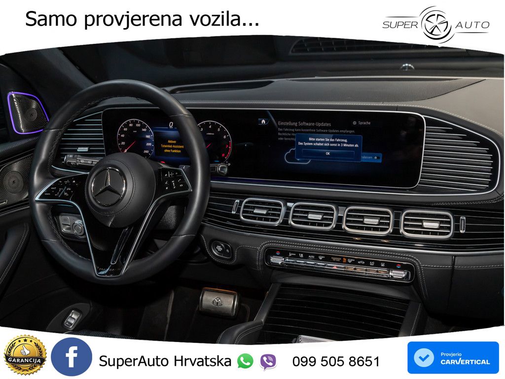Mercedes Maybach GLS 600 V8 (557 KS) EQ Boost 4MATIC 9G-TRONIC ZRAČNI+ACC+GR SJED+KAM+PANO