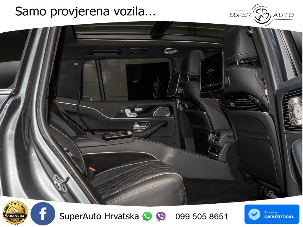 Mercedes Maybach GLS 600 V8 (557 KS) EQ Boost 4MATIC 9G-TRONIC ZRAČNI+ACC+GR SJED+KAM+PANO