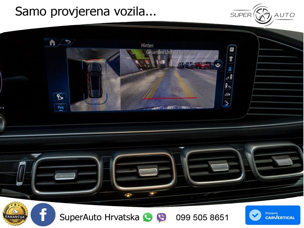 Mercedes Maybach GLS 600 V8 (557 KS) EQ Boost 4MATIC 9G-TRONIC ZRAČNI+ACC+GR SJED+KAM+PANO