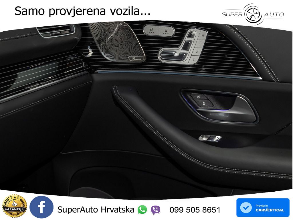 Mercedes Maybach GLS 600 V8 (557 KS) EQ Boost 4MATIC 9G-TRONIC ZRAČNI+ACC+GR SJED+KAM+PANO