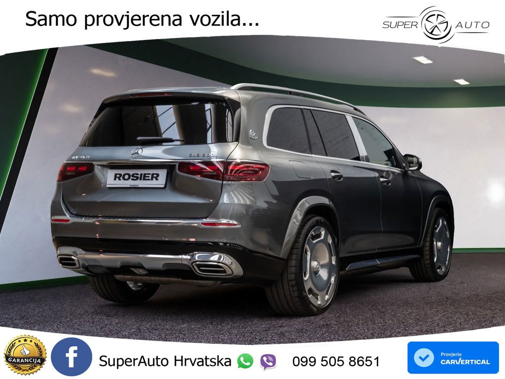 Mercedes Maybach GLS 600 V8 (557 KS) EQ Boost 4MATIC 9G-TRONIC ZRAČNI+ACC+GR SJED+KAM+PANO