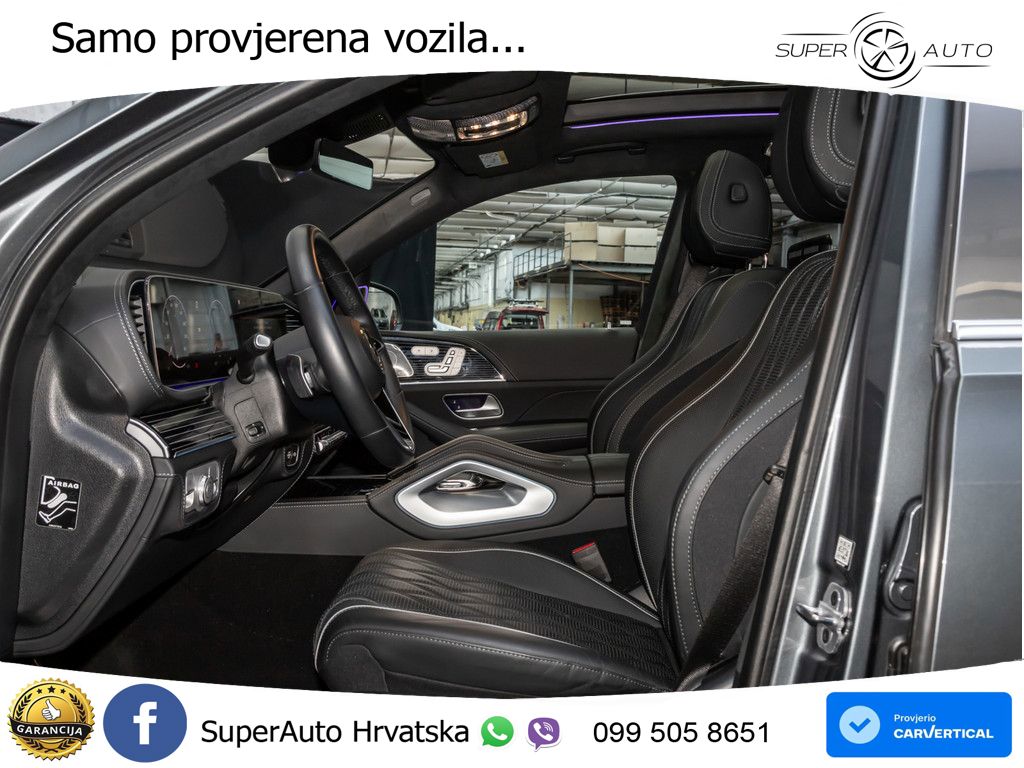 Mercedes Maybach GLS 600 V8 (557 KS) EQ Boost 4MATIC 9G-TRONIC ZRAČNI+ACC+GR SJED+KAM+PANO