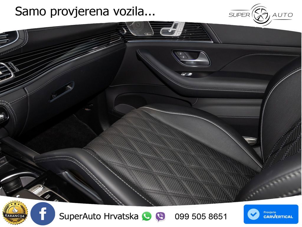 Mercedes Maybach GLS 600 V8 (557 KS) EQ Boost 4MATIC 9G-TRONIC ZRAČNI+ACC+GR SJED+KAM+PANO