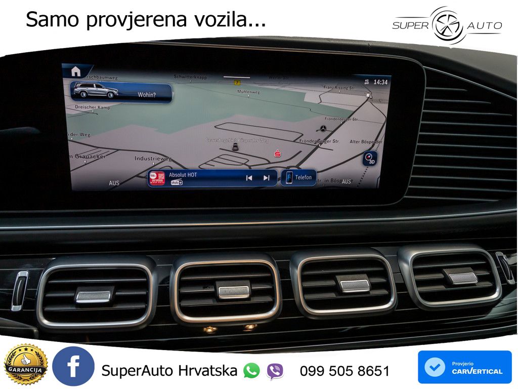 Mercedes Maybach GLS 600 V8 (557 KS) EQ Boost 4MATIC 9G-TRONIC ZRAČNI+ACC+GR SJED+KAM+PANO