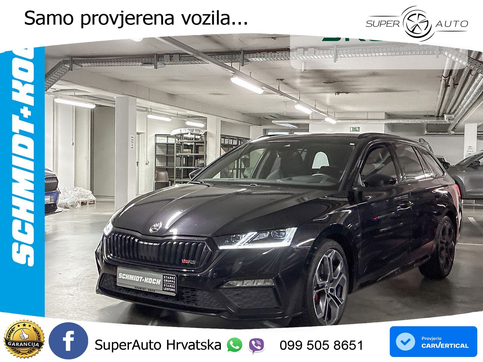 Škoda Octavia Combi RS 2.0 TDI (200 KS) 4x4 DSG LED+GR SJED+ACC