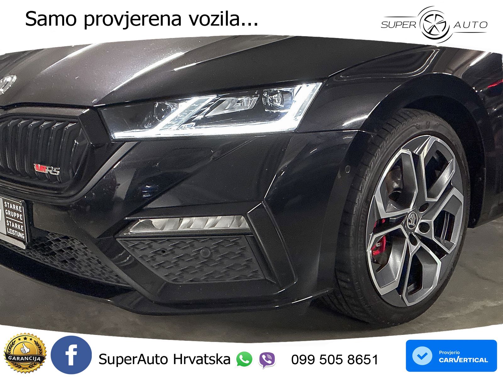 Škoda Octavia Combi RS 2.0 TDI (200 KS) 4x4 DSG LED+GR SJED+ACC