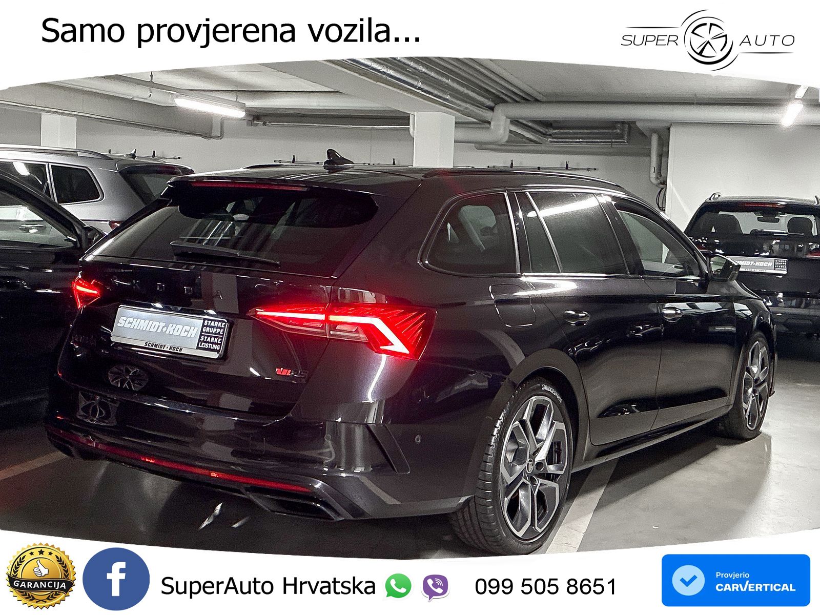 Škoda Octavia Combi RS 2.0 TDI (200 KS) 4x4 DSG LED+GR SJED+ACC
