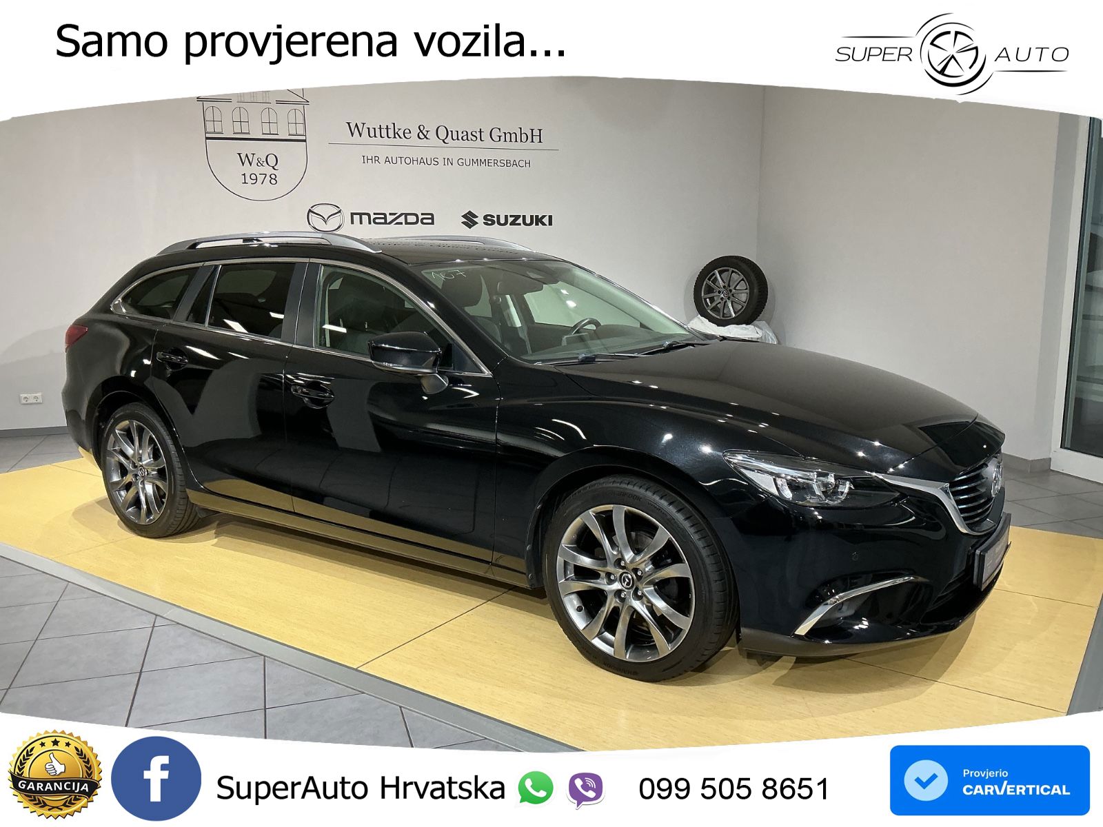 Mazda 6 Sport Combi 2.0 SKYACTIV-G (165 KS) SKYACTIV-Drive
