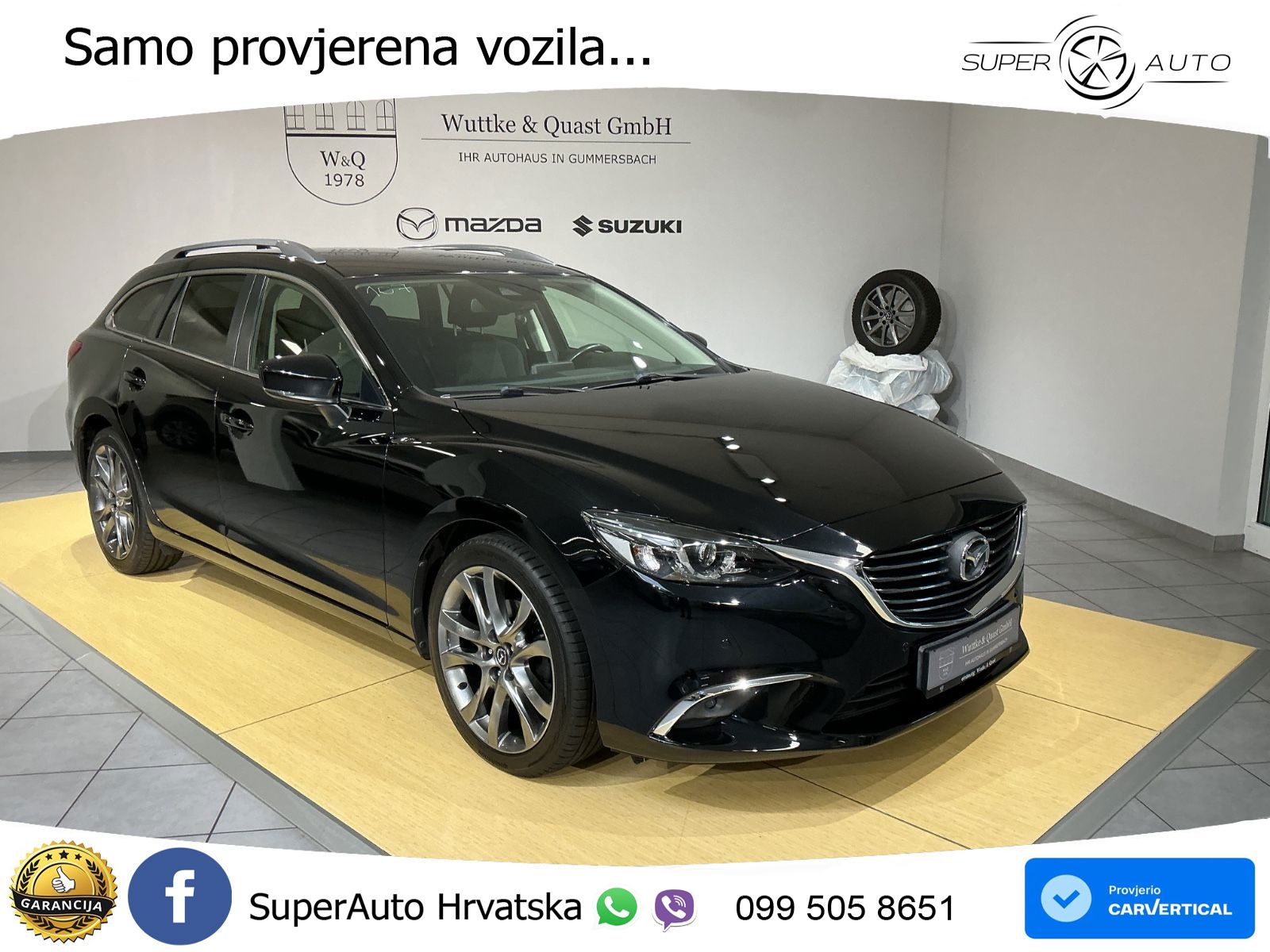 Mazda 6 Sport Combi 2.0 SKYACTIV-G (165 KS) SKYACTIV-Drive