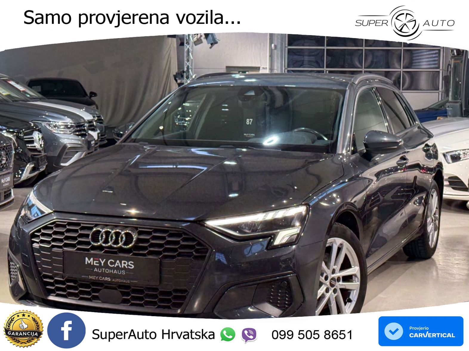 Audi A3 35 TDI (150 KS) S tronic LED+GR SJED+ACC