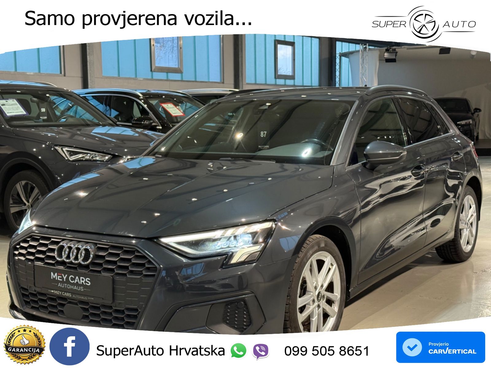 Audi A3 35 TDI (150 KS) S tronic LED+GR SJED+ACC