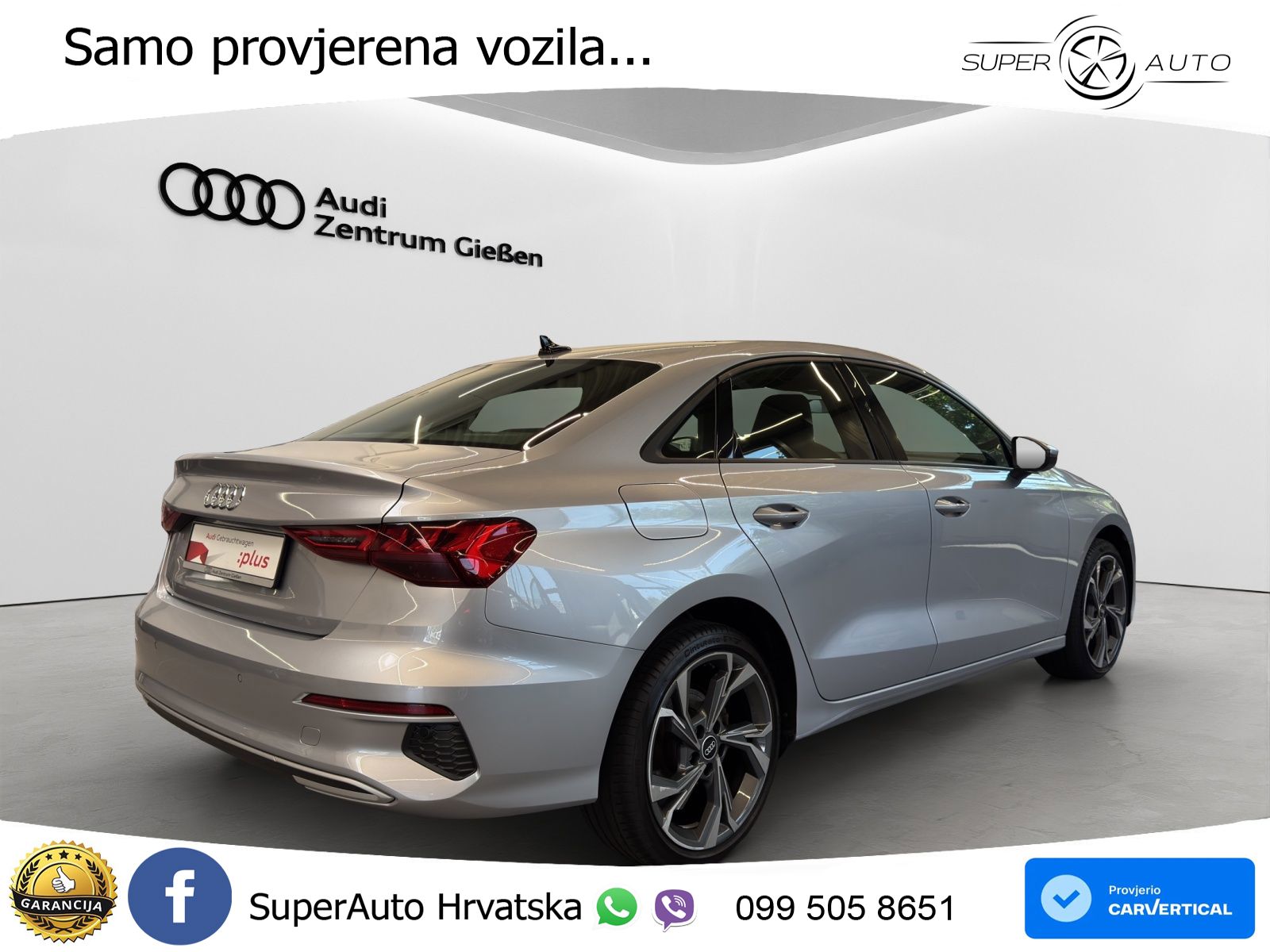 Audi A3 Limuzina 35 TFSI (150 KS) S line