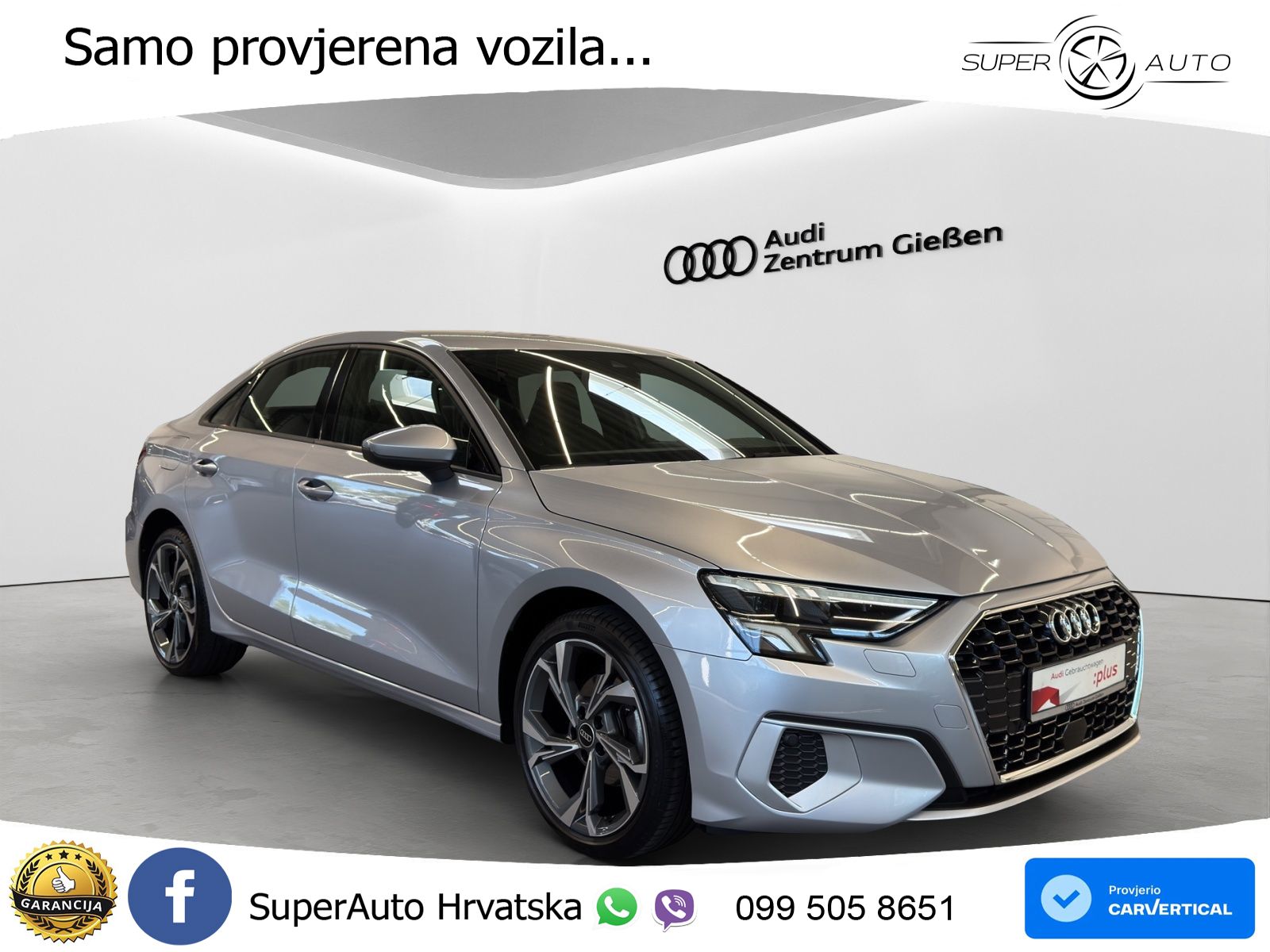 Audi A3 Limuzina 35 TFSI (150 KS) S line