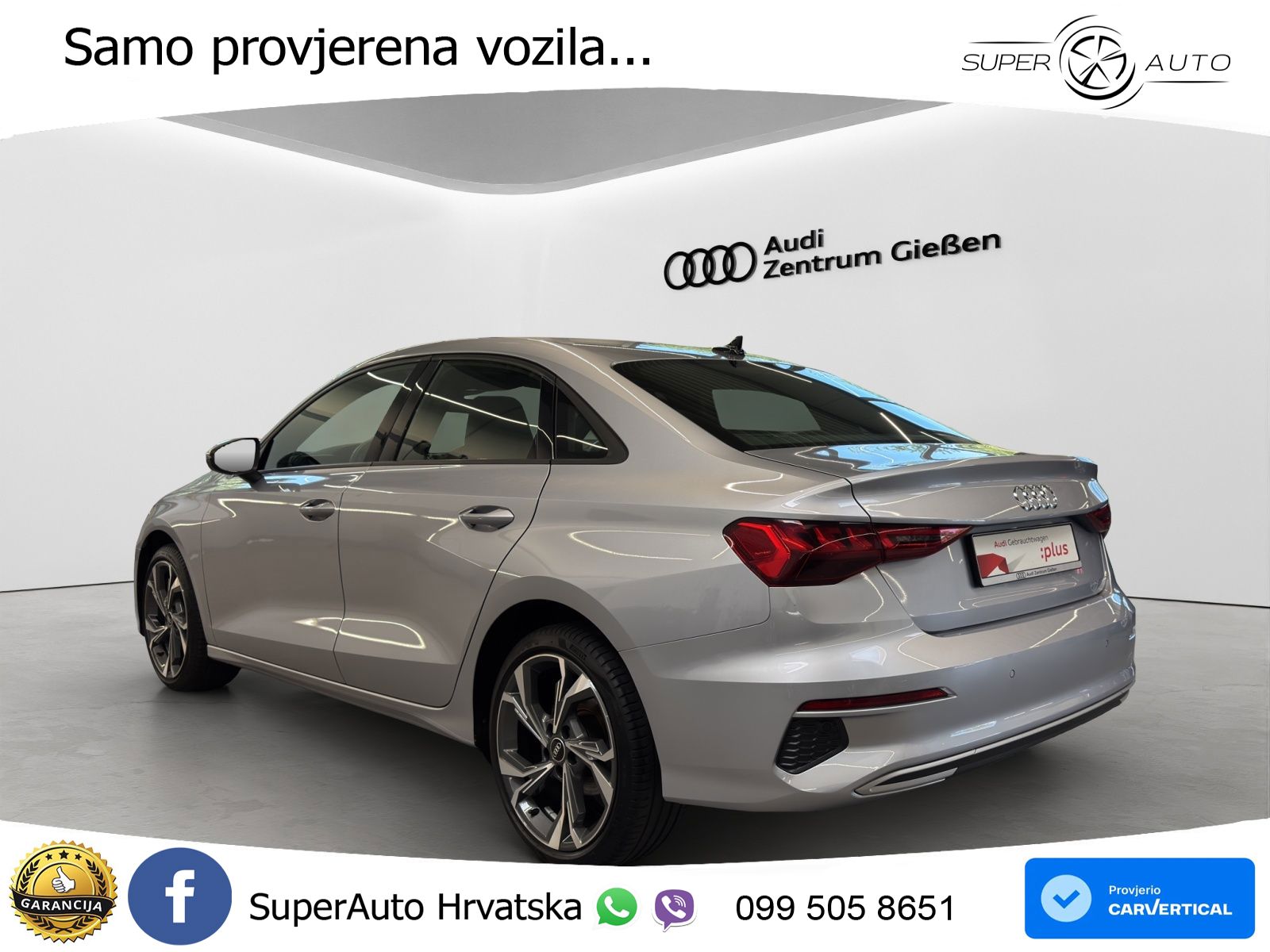 Audi A3 Limuzina 35 TFSI (150 KS) S line