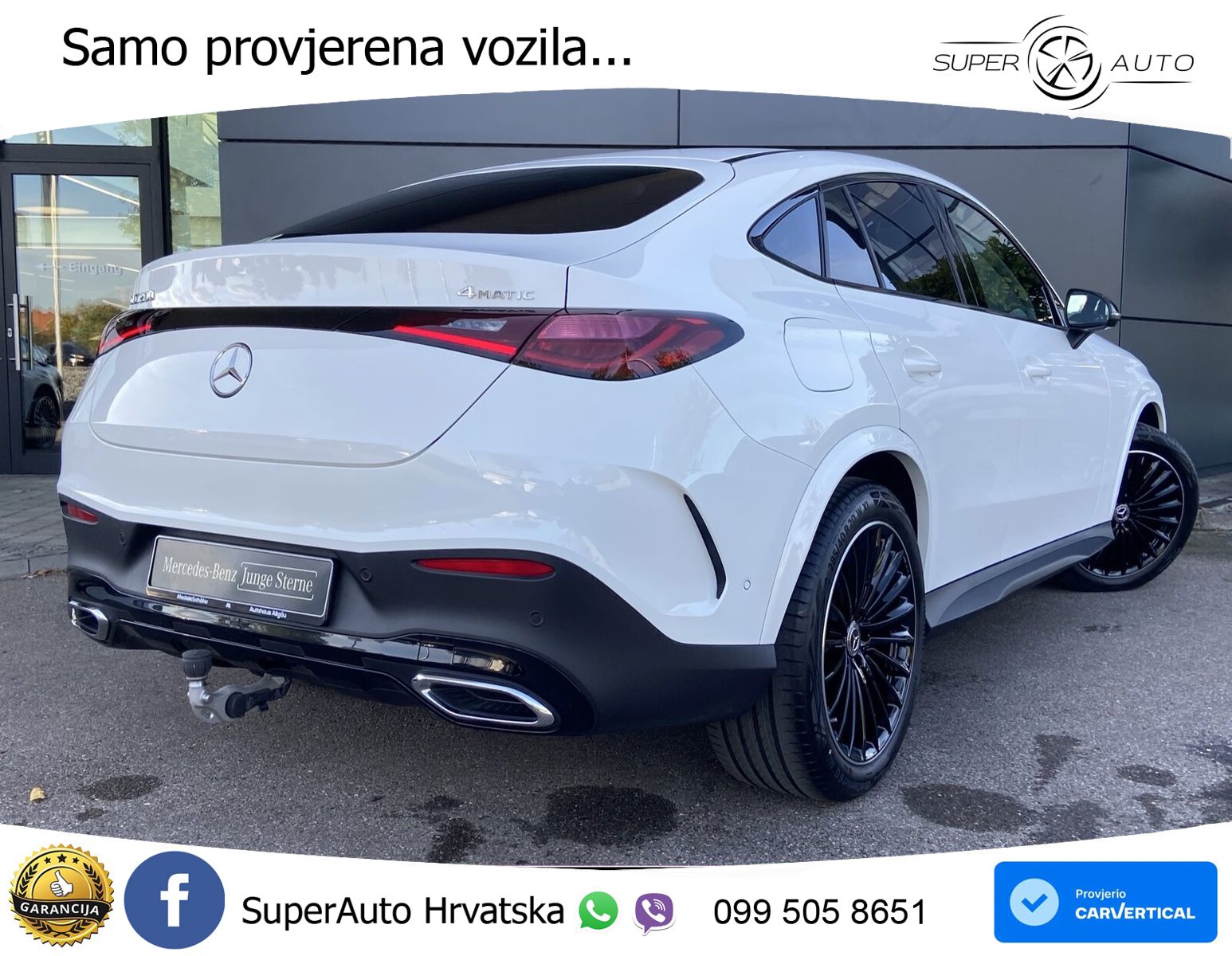 Mercedes GLC Coupe 200 (204 KS) 4MATIC 9G-TRONIC AMG ACC+GR SJED+360+PANO