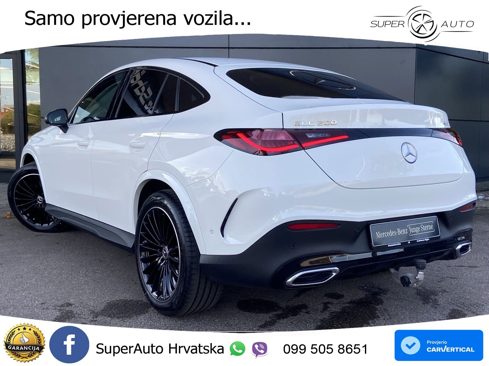 Mercedes GLC Coupe 200 (204 KS) 4MATIC 9G-TRONIC AMG ACC+GR SJED+360+PANO