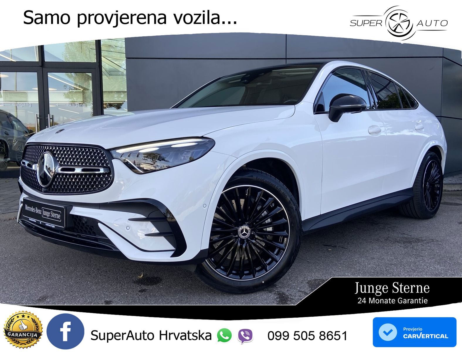 Mercedes GLC Coupe 200 (204 KS) 4MATIC 9G-TRONIC AMG ACC+GR SJED+360+PANO