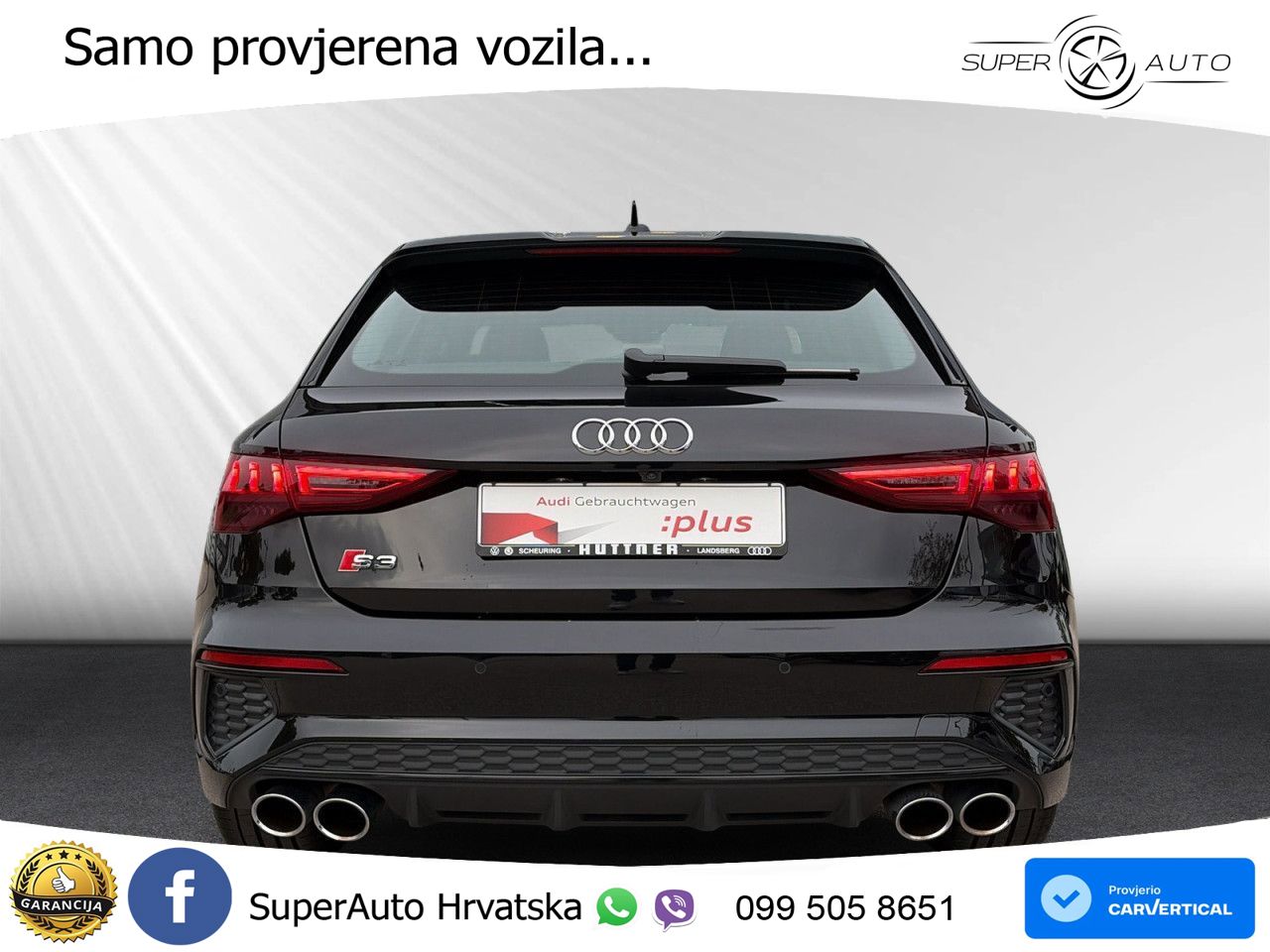 Audi S3 2.0 TFSI (310 KS) quattro S tronic MATRIX+GR SJED+KAM