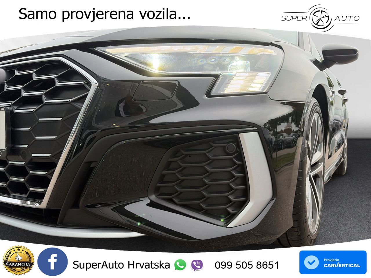 Audi S3 2.0 TFSI (310 KS) quattro S tronic MATRIX+GR SJED+KAM