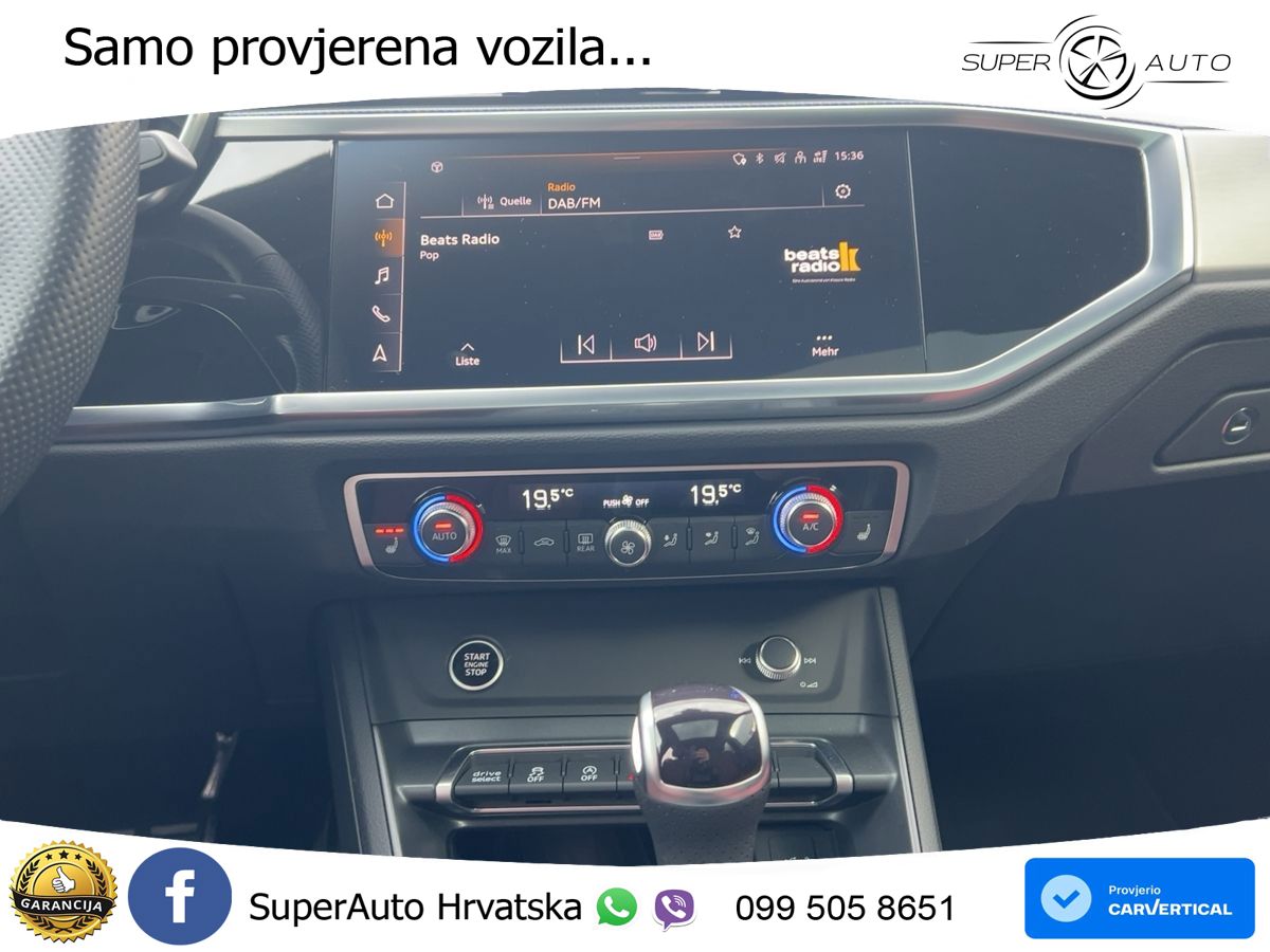 Audi Q3 Sportback 40 TFSI (190 KS) quattro S tronic S line LED+GR SJED+ACC