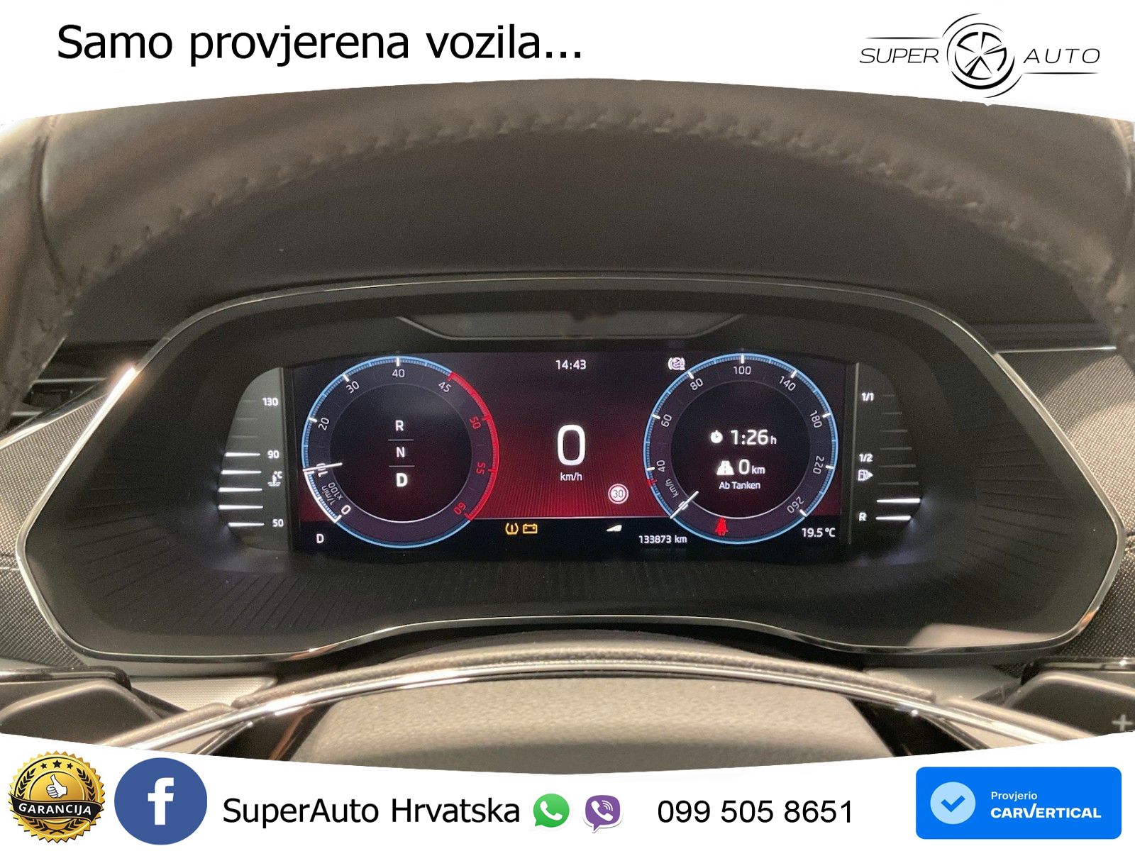 Škoda Octavia Combi 2.0 TDI (150 KS) DSG LED+GR SJED+ACC