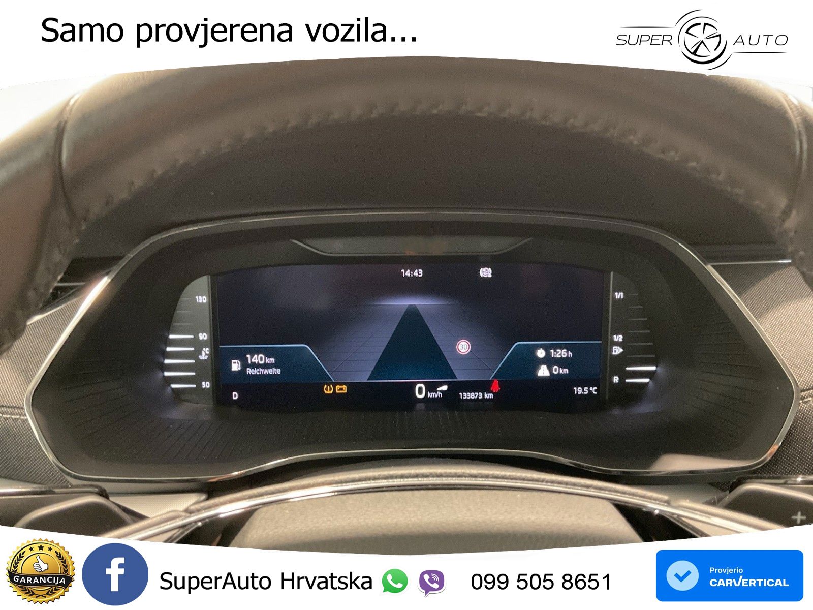Škoda Octavia Combi 2.0 TDI (150 KS) DSG LED+GR SJED+ACC