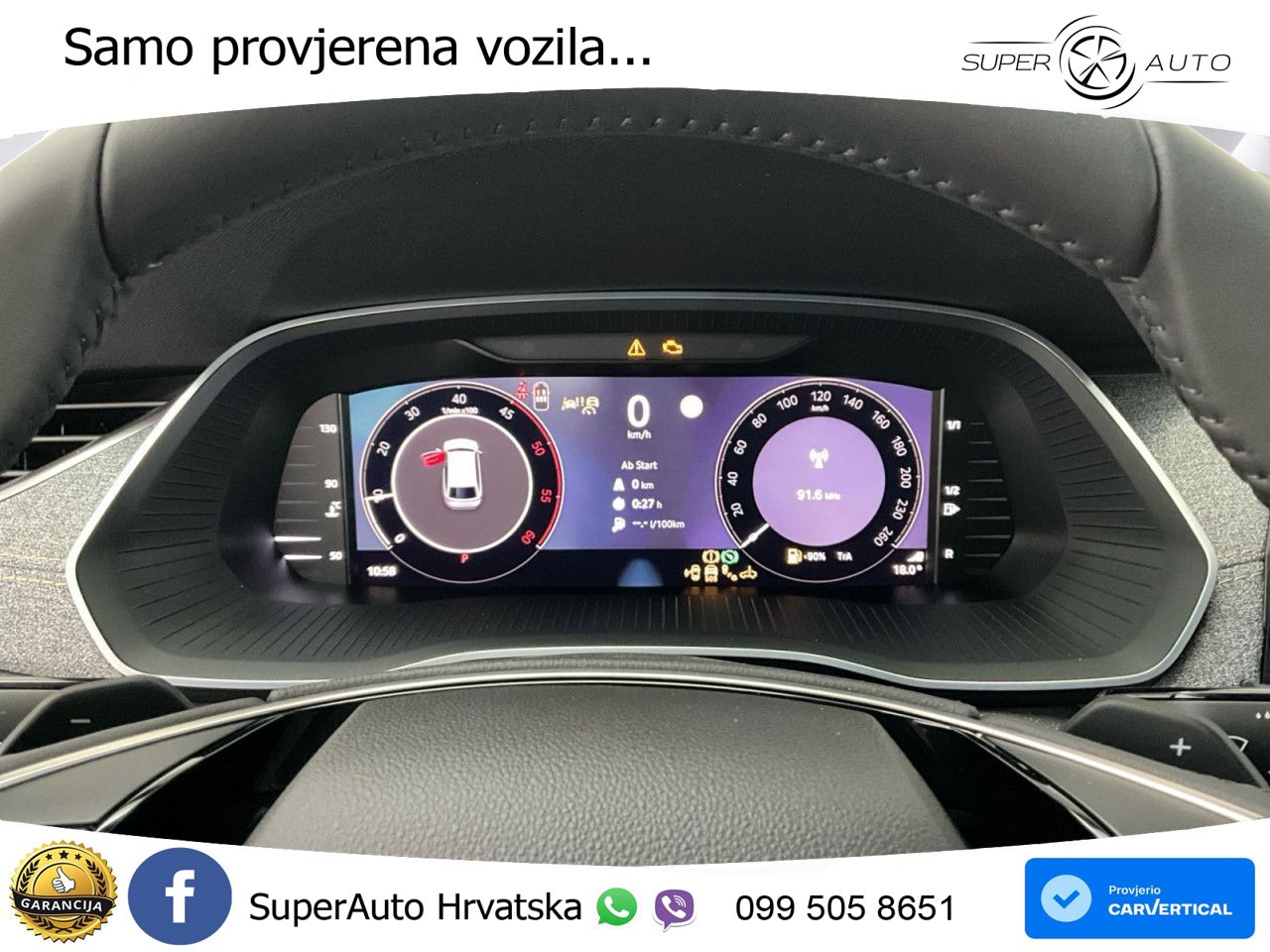 Škoda Octavia Combi 2.0 TDI (150 KS) DSG MATRIX+GR SJED+KAM