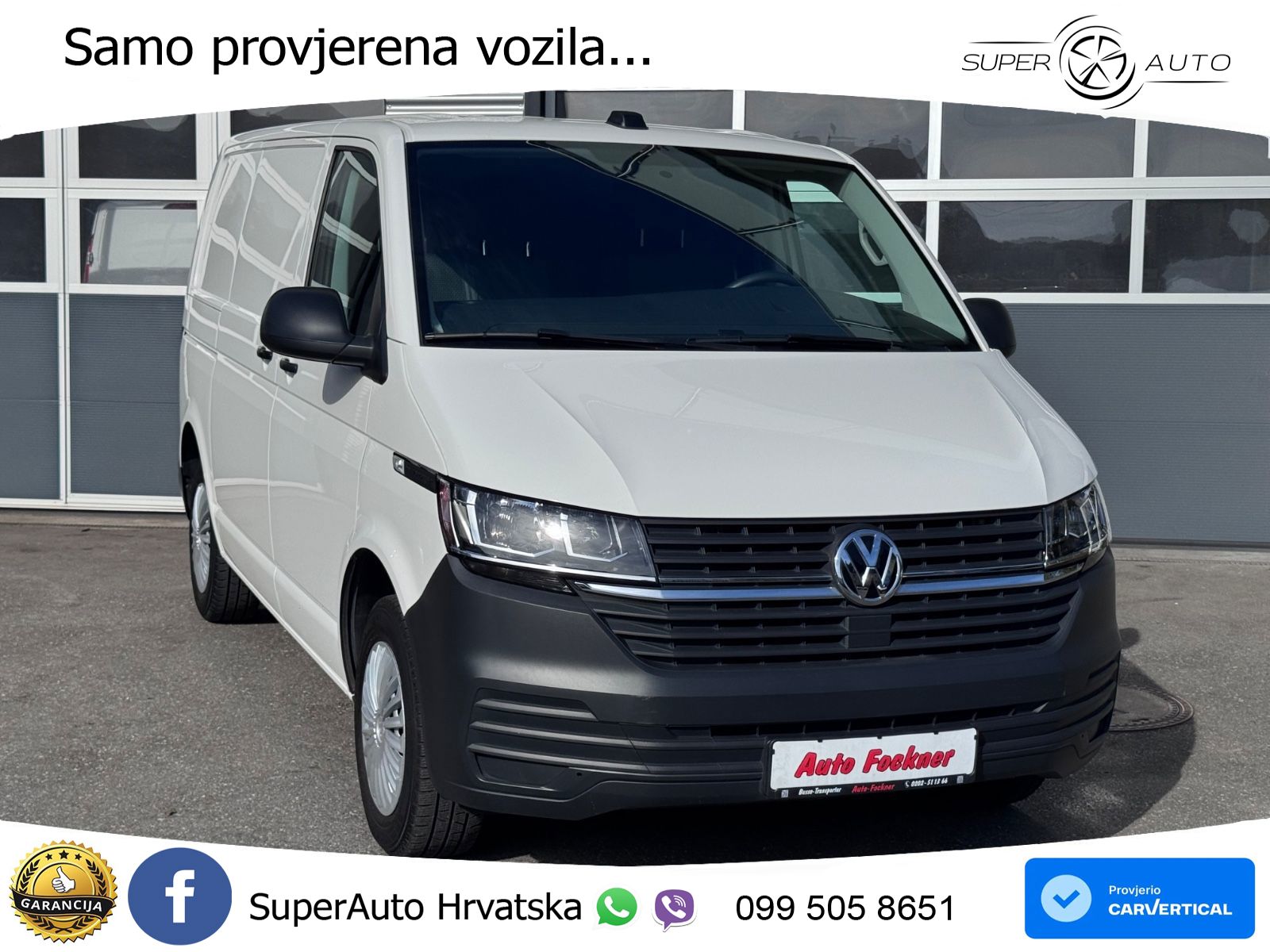 Volkswagen T6.1 Transporter Kasten FWD EcoProfi Klima 110 KS