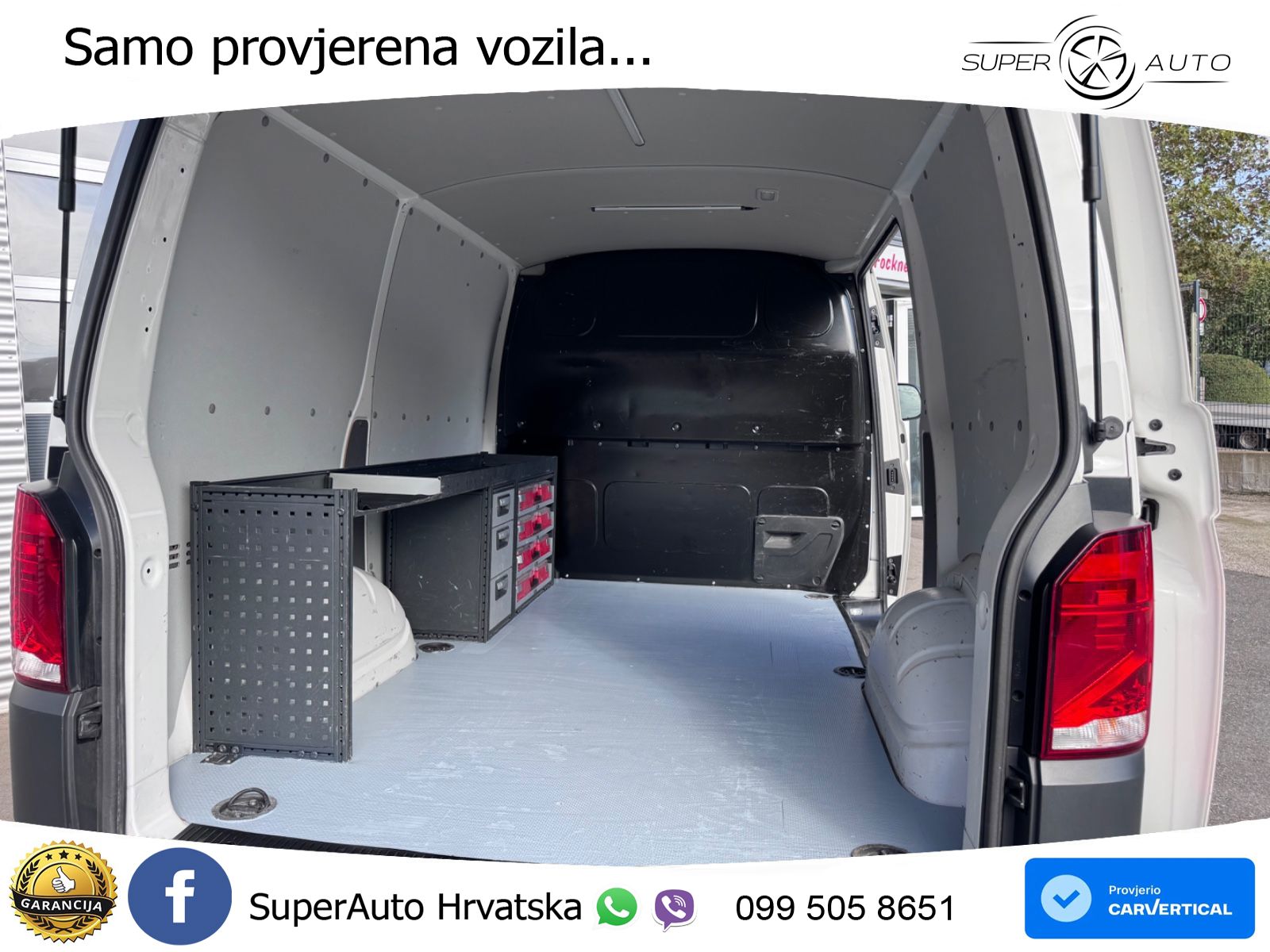 Volkswagen T6.1 Transporter Kasten FWD EcoProfi Klima 110 KS