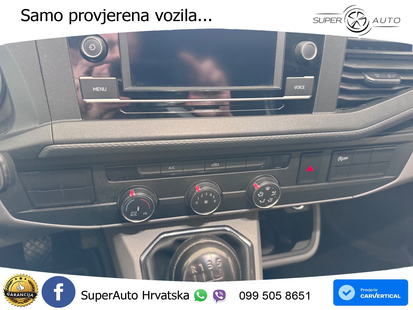 Volkswagen T6.1 Transporter Kasten FWD EcoProfi Klima 110 KS
